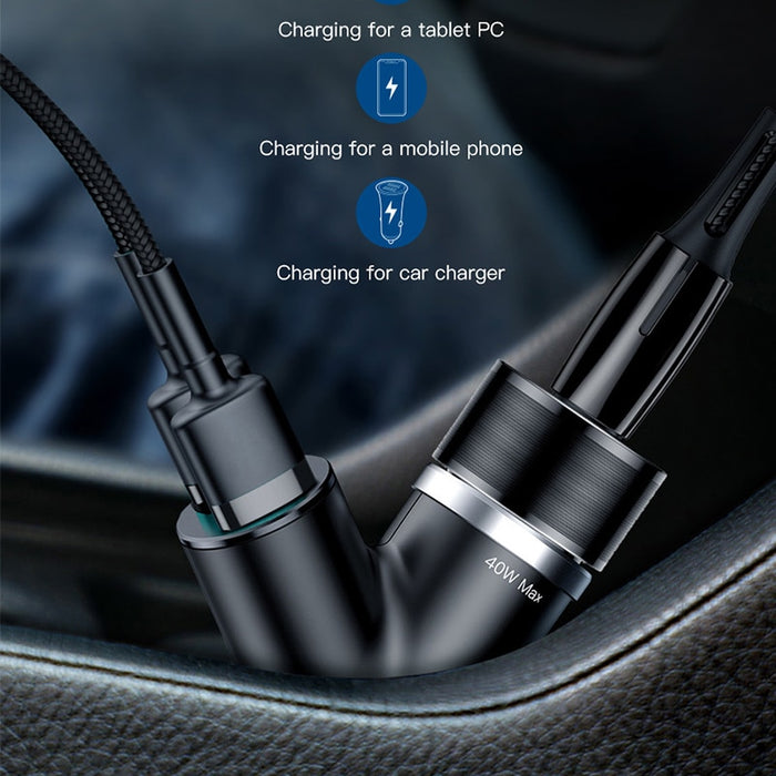 Car Charger with Dual USB